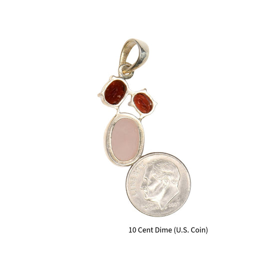 Garnet & Rose Quartz Set | Heart Balance Trio